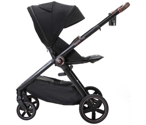 Espiro Only Way 210 Stylish black Pastaigu Ratiņi