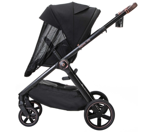 Espiro Only Way 210 Stylish black Pastaigu Ratiņi