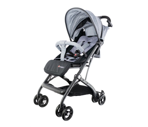 EuroBaby Compact Grey Sporta Ratiņi