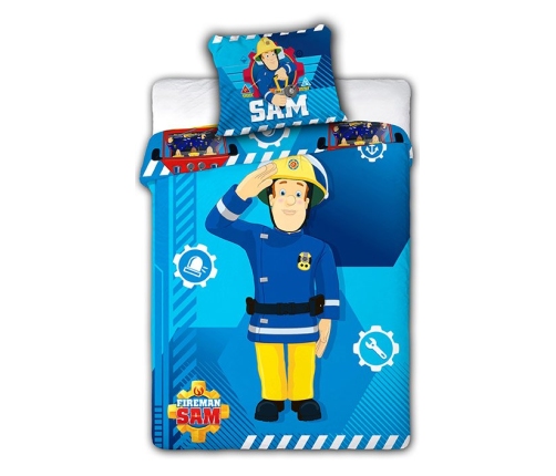 Faro Fireman Sam Bērnu gultas veļa komplekts no 2 daļām 100x135