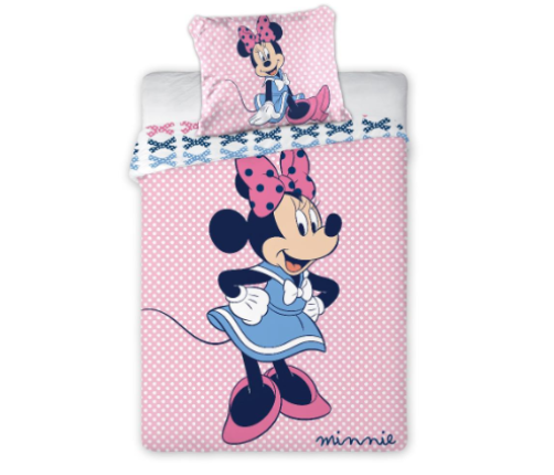 Faro Minnie Mouse Детское постельное белье из 2 частей 100x135 + одеяло и подушка