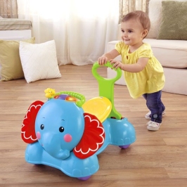 Fisher Price 3in1 Bounce, Stride and Ride Elephant CBN62 Каталка