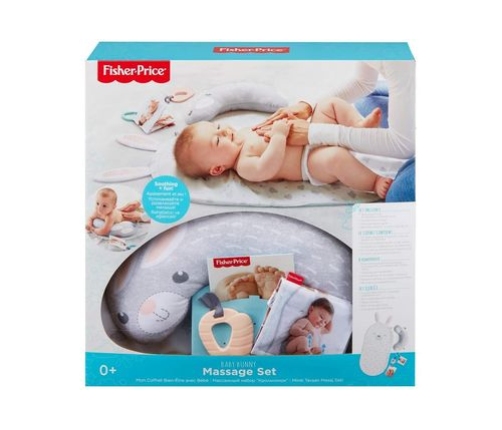 Fisher Price Baby Bunny Massage Set GJD32 Rotaļu paklājiņš