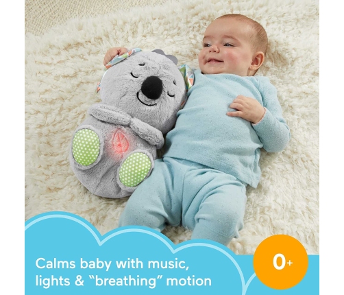 Fisher Price Breathing Belly Koala GRT59 Интерактивная Коала для сна