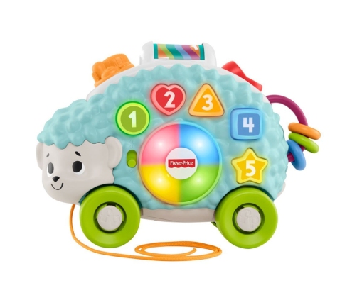 Fisher Price Happy Shapes Hedgehog GJB14 Interaktīva rotaļlieta Ezītis (krievu val.)