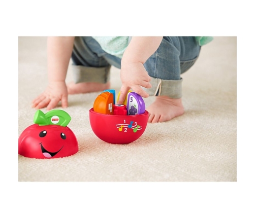 Fisher Price Laugh & Learn Learning Happy Apple - LAT FDJ23 Музыкальное яблоко (лат. яз.)