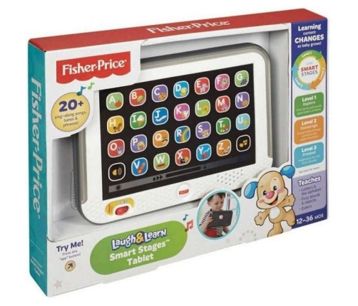 Fisher Price Laugh & Learn Smart Stages Tablet DHY54 Attīstošā bērnu planšete (kriev.val.)