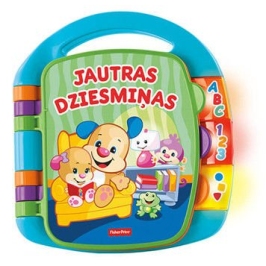 Fisher Price Laugh & Learn Storybook Rhymes DKK20 Музыкальная книжка (лат. яз.)