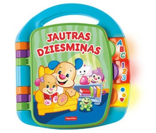 Fisher Price Laugh & Learn Storybook Rhymes DKK20 Muzikālā grāmatiņa (lat.val.)