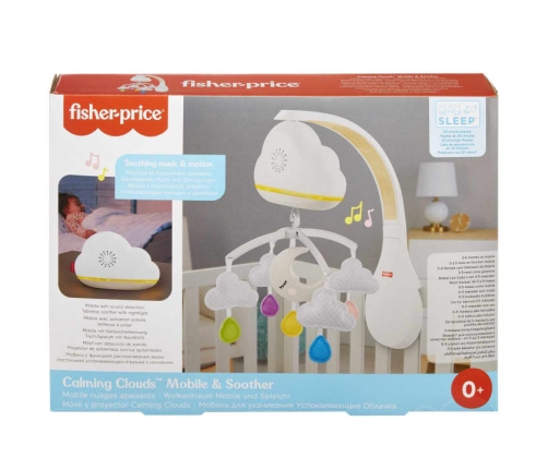 Fisher Price Музыкальная карусель на кроватку Calming Clouds GRP99