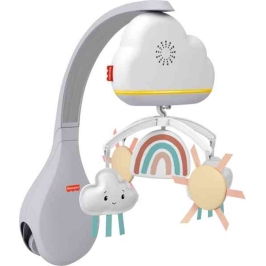 Fisher Price Muzikālais karuselis gultiņai Rainbow Bassinet HBP40