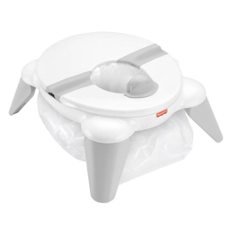 Fisher Price OTG Potty Grey 2in1 Детский Переносной горшок Насадка на унитаз 2в1