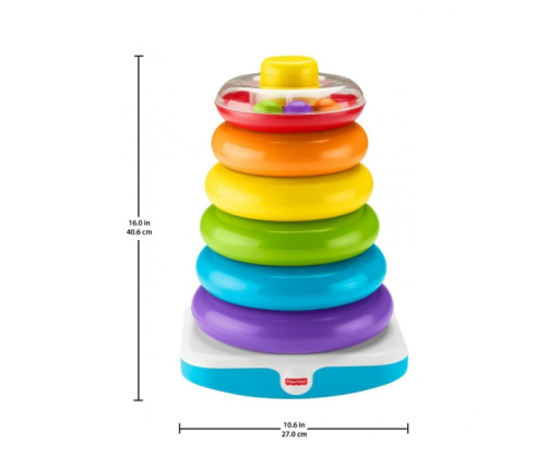 Fisher Price piramīda Tower Rock a Stack GJW15