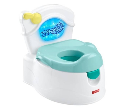 Fisher Price Sea Me Flush Potty Детский горшок со звуком и светом 46265