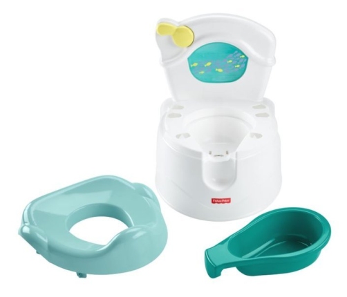 Fisher Price Sea Me Flush Potty Детский горшок со звуком и светом 46265