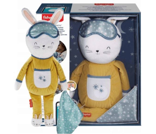 Fisher Price Sleepy Bunny Sleep With Me Nomierinošs Zaķis GMN58