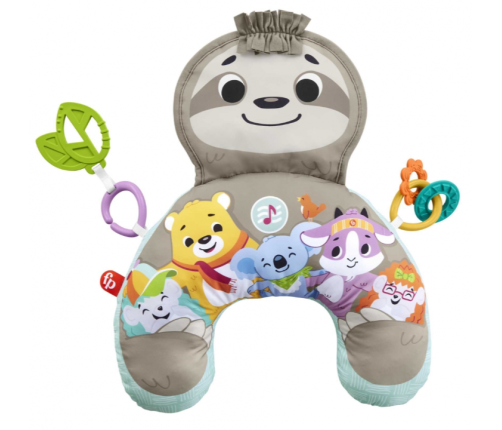 Fisher Price SLOTH VIBE & CRINKLE WEDGE GRR01 Подкова Ленивец