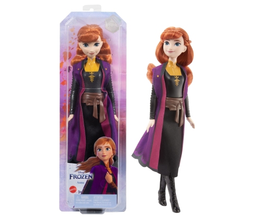 Frozen Fashion Dolls Core - Anna 2 Travel Look Kукла HLW50