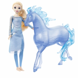 Frozen Fashion Dolls Elsa & Nokk Horse комплект HLW58