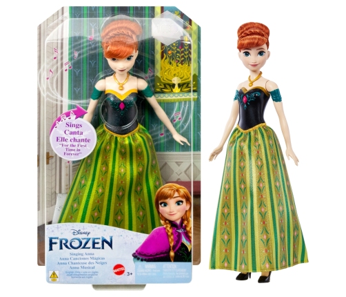 Frozen Fashion Dolls Singing Anna - English Kукла HLW56