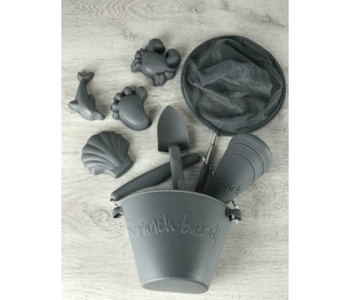 Funkit World Scrunch Smilšu lāpstiņa Dark Grey