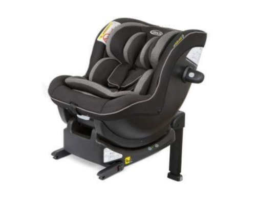 Graco Ascent Black grey Bērnu Autokrēsls 0-18 kg