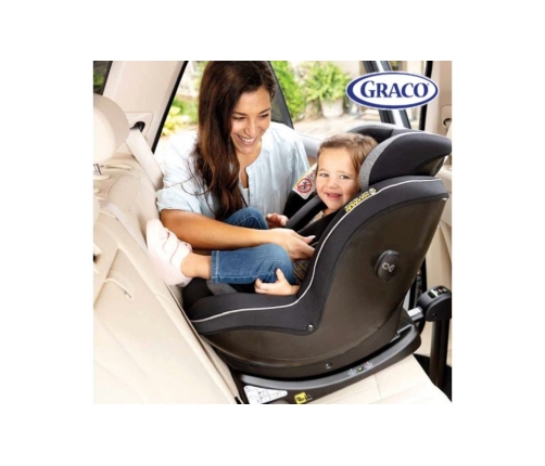 Graco Ascent Black grey Bērnu Autokrēsls 0-18 kg