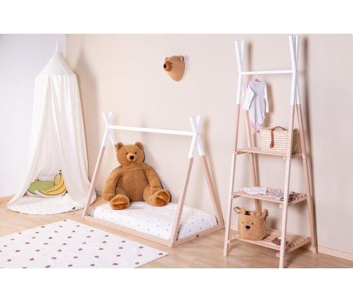 Grozs mantu uzglabāšanai 25x20x20 Childhome Teddy Beige