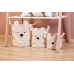 Корзина для хранения 3 шт. Childhome Teddy Off white