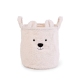 Grozs mantu uzglabāšanai 30x30x30 Childhome Teddy Off white