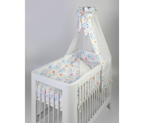 Zīdaiņu gultas veļa virspalags+spilvendrāna TROLL DoDo Bedding set for crib 2