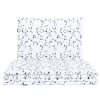 Детское постельное белье из 2 частей MamoTato Constellation, white 100x135