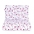Gultas veļas komplekts no 2 daļām MamoTato Flowers Pink 100x135