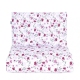 Детское постельное белье из 2 частей MamoTato Flowers Pink 100x135