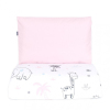 Детское постельное белье из 2 частей MamoTato Safari Pink 100x135