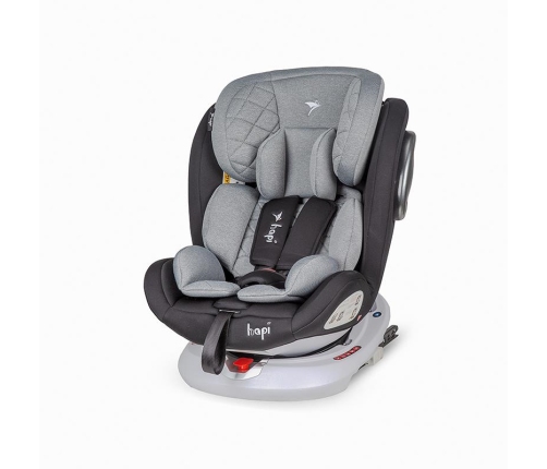 Hapi Ozy 360 Grey Bērnu Autokrēsls 0-36 kg