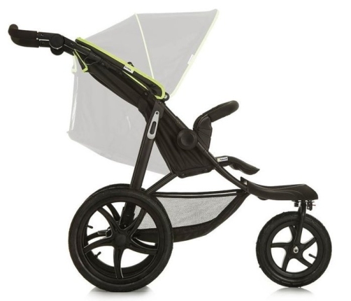 Hauck Runner Sporta Ratiņi Black