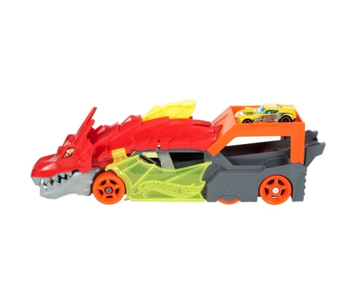 Hot Wheels Launcher Dragon Transporter GTK42