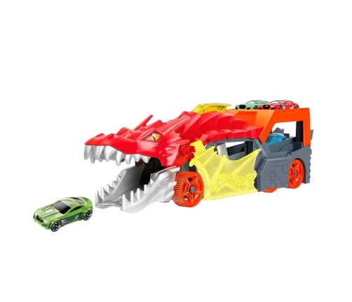 Hot Wheels Launcher Dragon Transporter GTK42