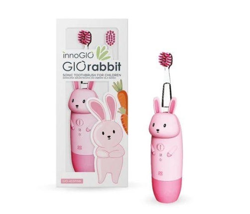 Innogio Giorabbit Pink Электрическая зубная щетка 2-12 лет