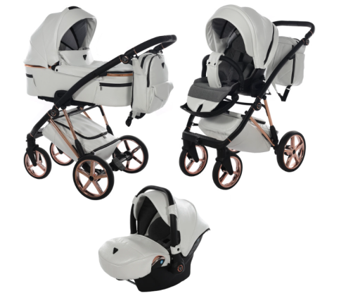 Junama Air Ecco 01 White Коляска 3in1