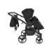 Junama Basic Duo 01 Black Коляска для двойняшек 2in1