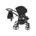 Junama Basic Duo 01 Black Коляска для двойняшек 3in1