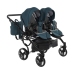 Junama Basic Duo 02 Teal Dvīņu Ratiņi 2in1