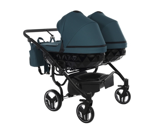 Junama Basic Duo 02 Teal Коляска для двойняшек 2in1