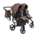 Junama Basic Duo 04 Sand Dvīņu Ratiņi 3in1