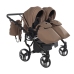 Junama Basic Duo 04 Sand Dvīņu Ratiņi 3in1