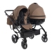 Junama Basic Duo 04 Sand Dvīņu Ratiņi 3in1