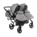 Junama Basic Duo 06 Grey Mist Коляска для двойняшек 2in1