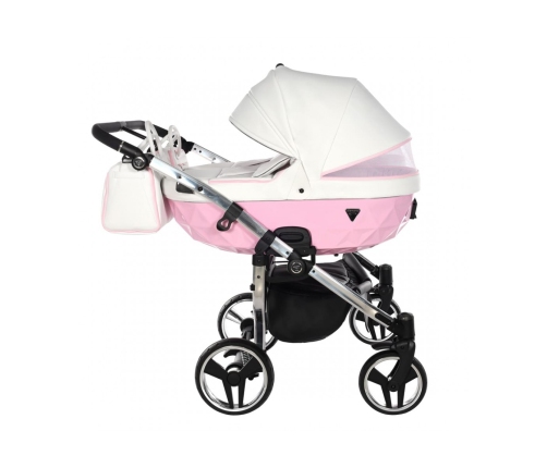 Junama Candy Duo 01 Pink Коляска для двойняшек 2in1